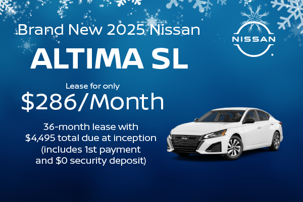 Brand New 2025 Nissan ALTIMA SL
