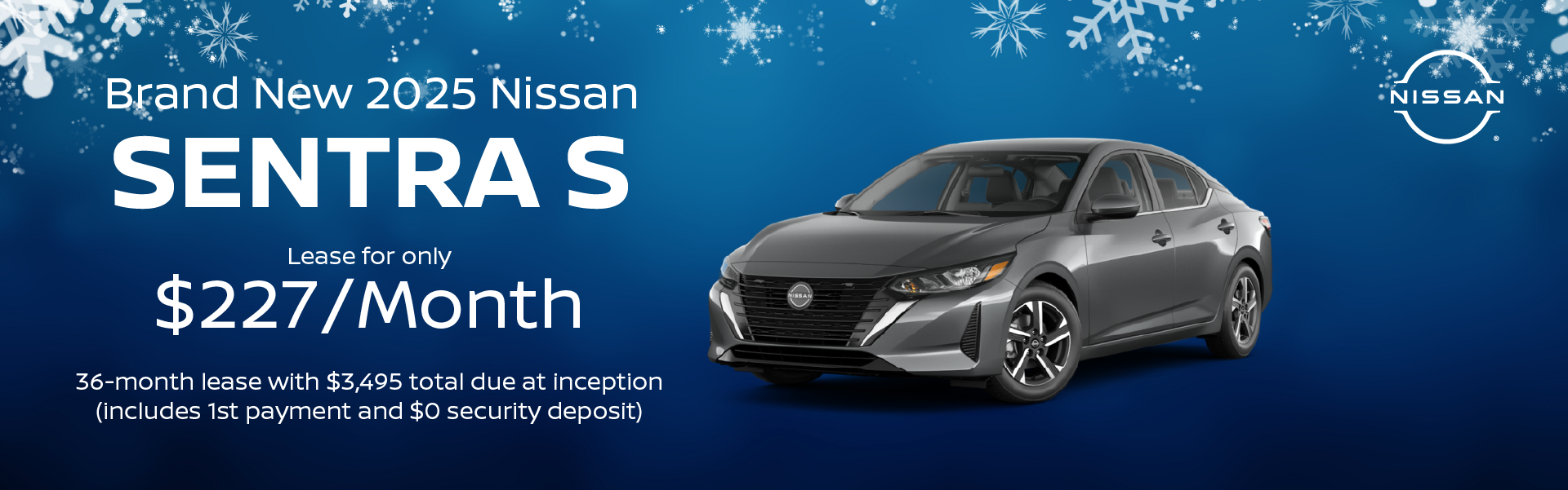 Brand New 2025 Nissan SENTRA S