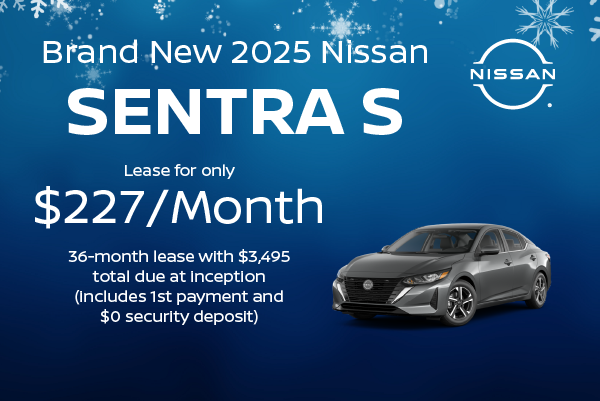 Brand New 2025 Nissan SENTRA S