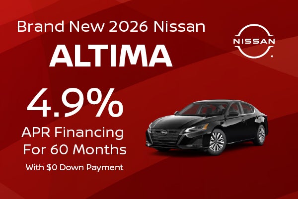 Brand New 2026 Nissan Altima
