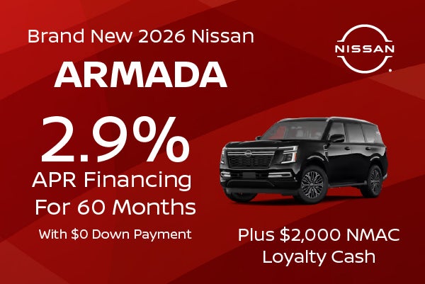 Brand New 2026 Nissan Armada