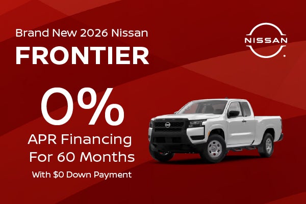 Brand New 2026 Nissan Frontier
