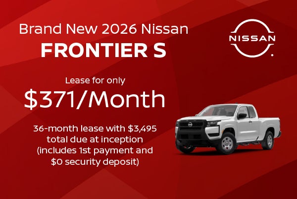Brand New 2026 Nissan FRONTIER S