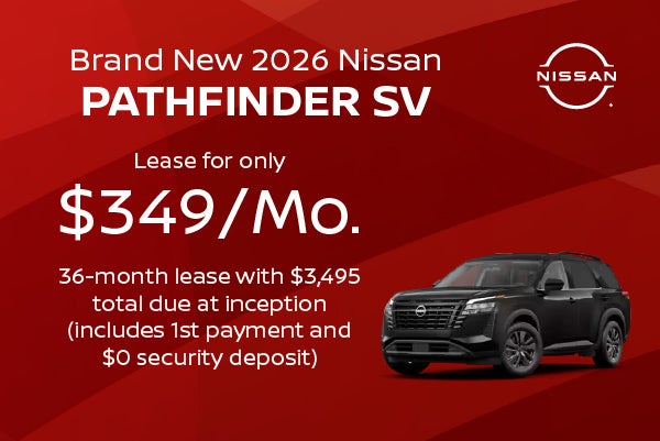 Brand New 2026 Nissan PATHFINDER SV