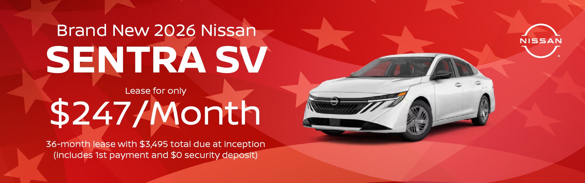 Brand New 2026 Nissan SENTRA SV