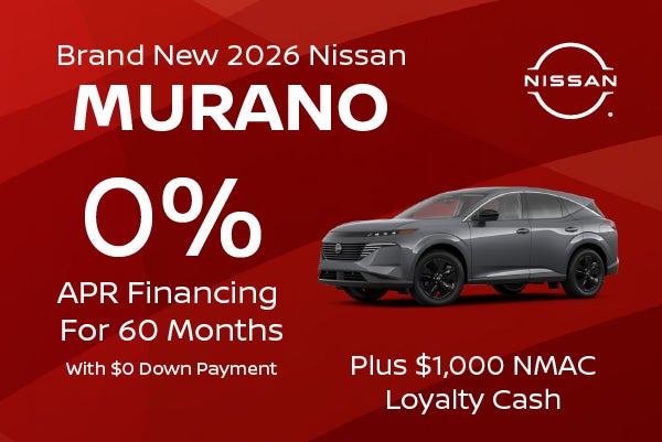 Brand New 2026 Nissan Murano