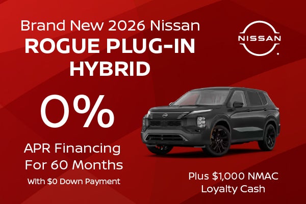 Brand New 2026 Nissan Rogue Plug-In Hybrid