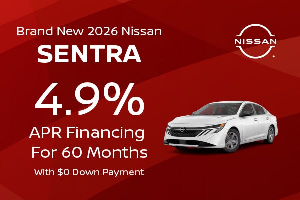 Brand New 2026 Nissan Sentra