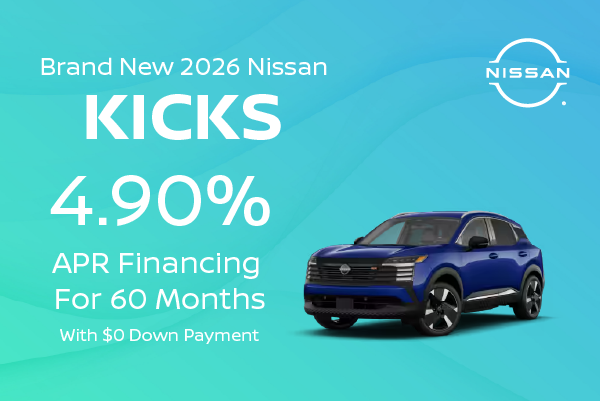 Brand New 2026 Nissan KICKS