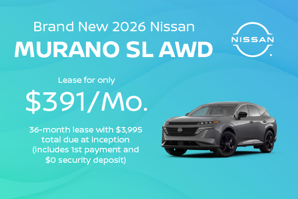 Brand New 2026 Nissan MURANO SL AWD