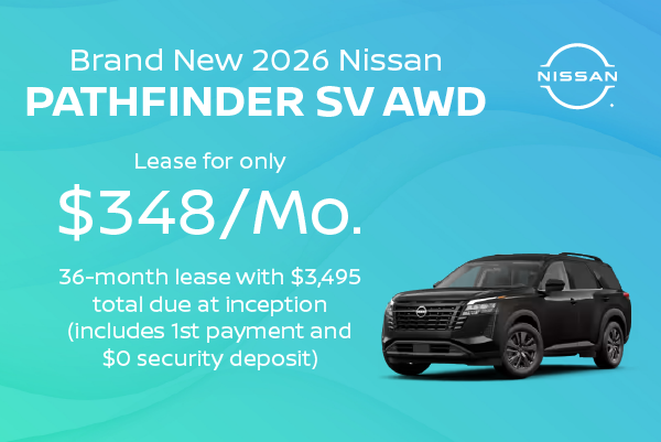Brand New 2026 Nissan PATHFINDER SV AWD