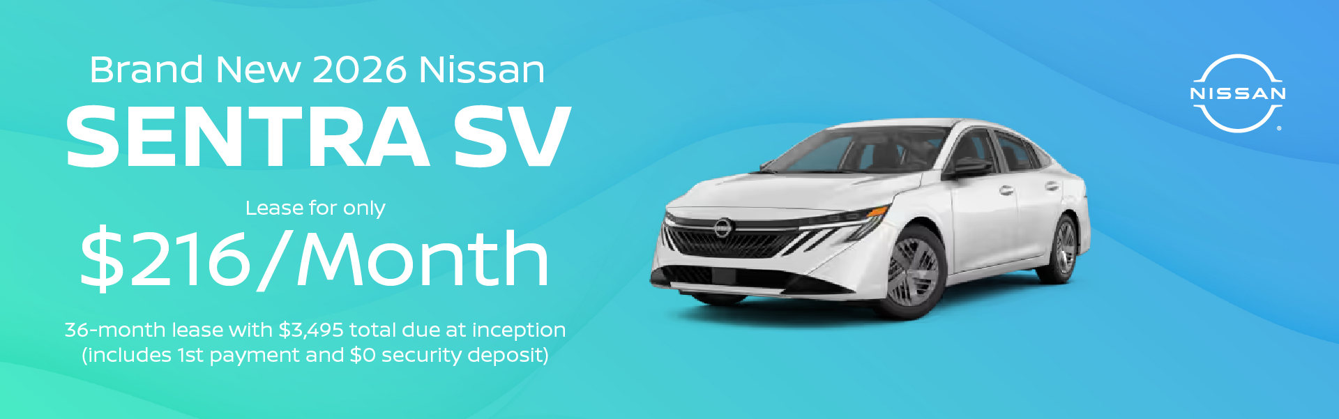 Brand New 2026 Nissan SENTRA SV