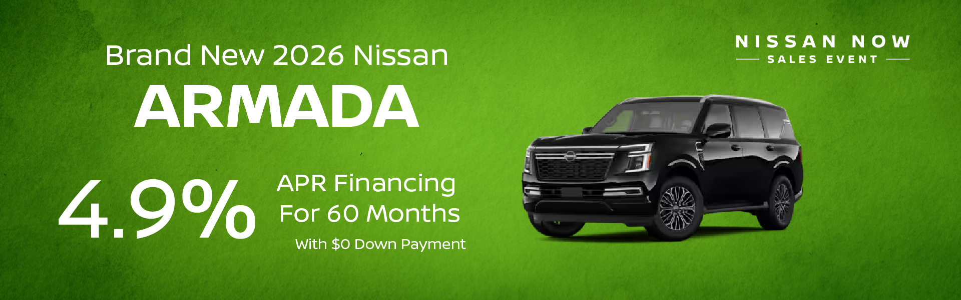 Brand New 2026 Nissan ARMADA