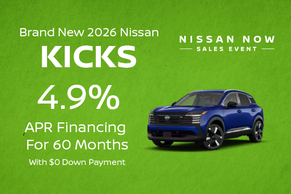 Brand New 2026 Nissan KICKS