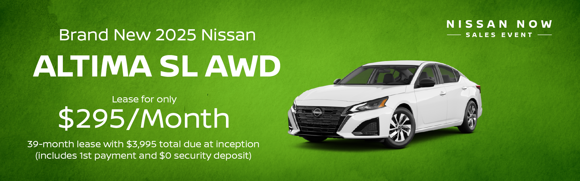 Brand New 2025 Nissan ALTIMA SL AWD