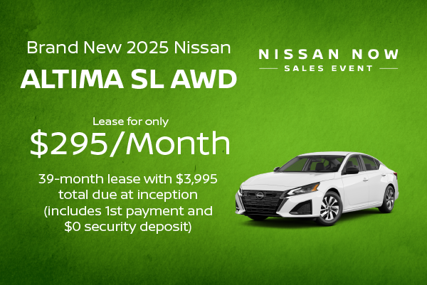 Brand New 2025 Nissan ALTIMA SL AWD