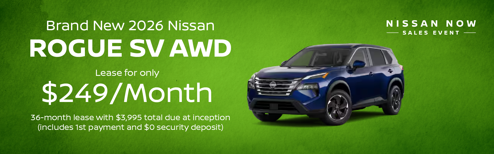 Brand New 2026 Nissan ROGUE SV AWD
