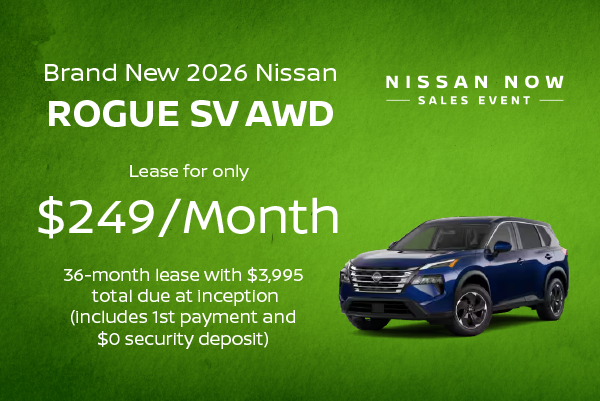 Brand New 2026 Nissan ROGUE SV AWD