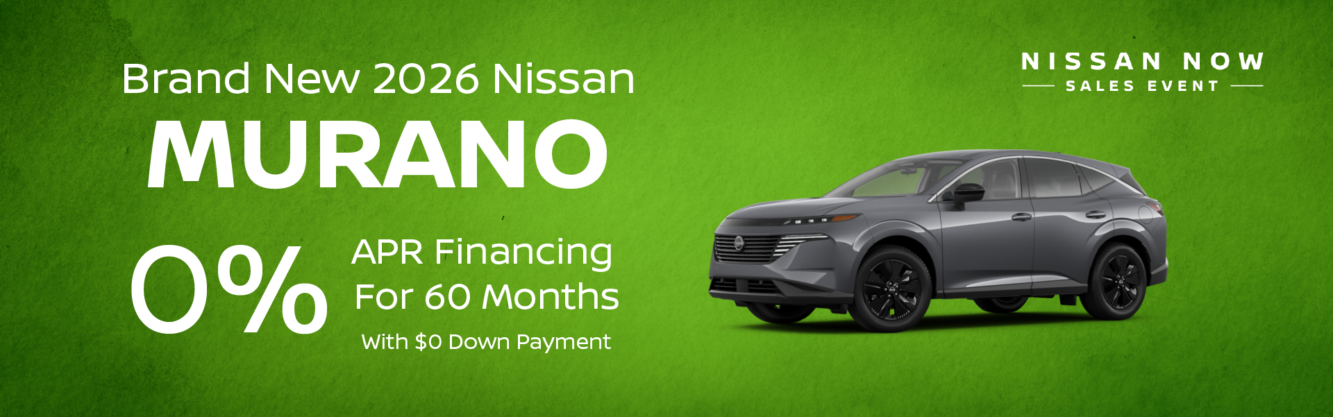 Brand New 2026 Nissan MURANO