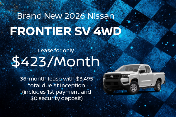 Brand New 2026 Nissan FRONTIER SV 4WD