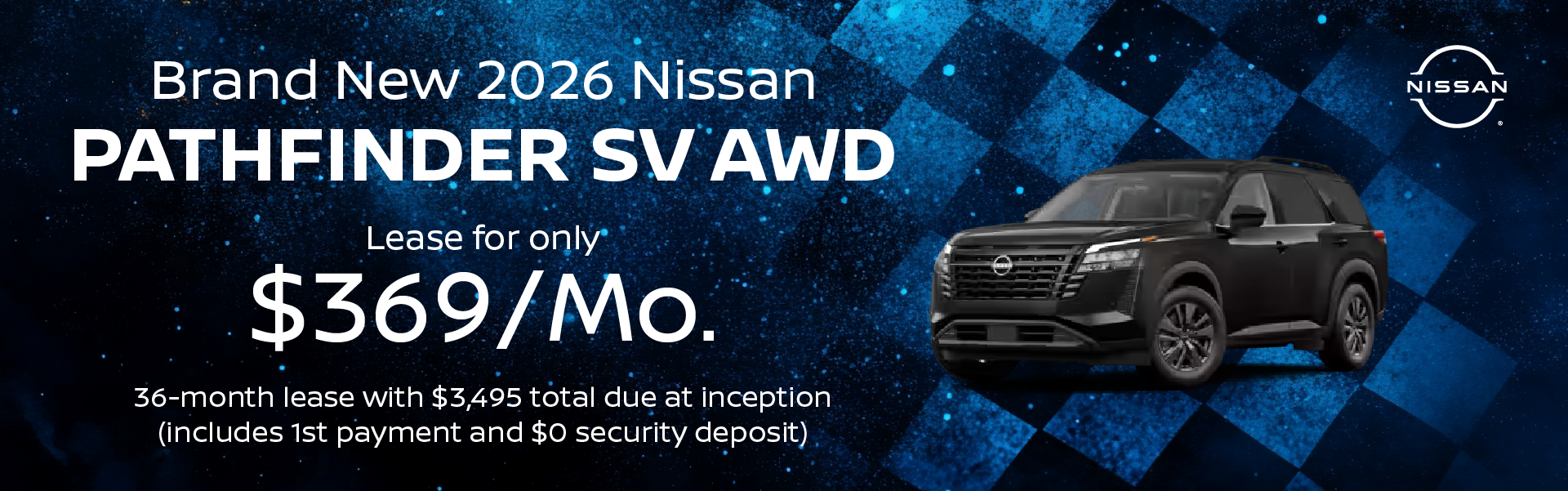 Brand New 2026 Nissan PATHFINDER SV AWD