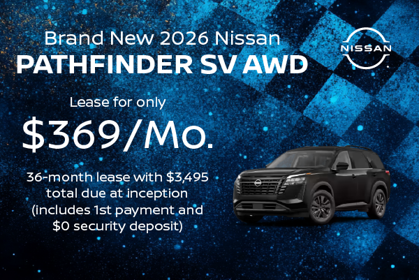 Brand New 2026 Nissan PATHFINDER SV AWD