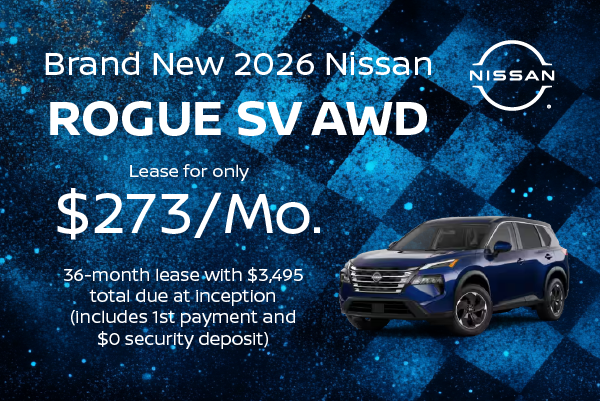 Brand New 2026 Nissan ROGUE SV AWD