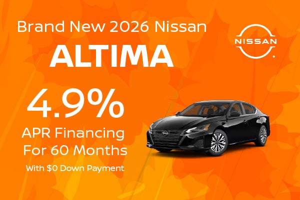 Brand New 2026 Nissan Altima