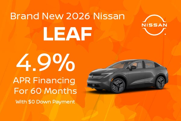 Brand New 2026 Nissan LEAF