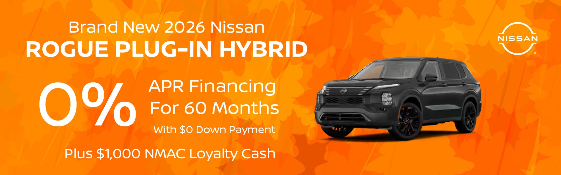 Brand New 2026 Nissan Rogue Plug-in Hybrid