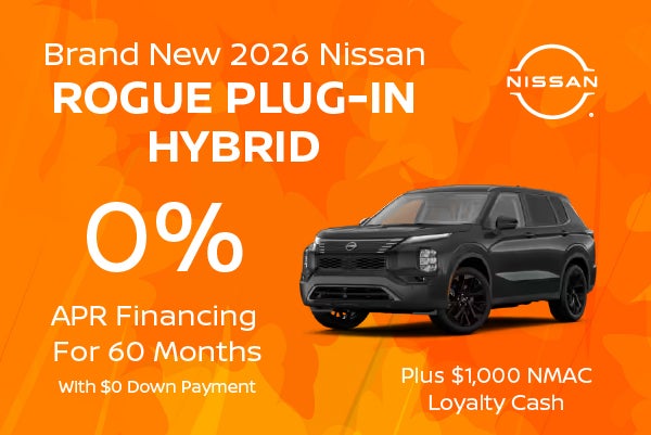 Brand New 2026 Nissan Rogue Plug-in Hybrid