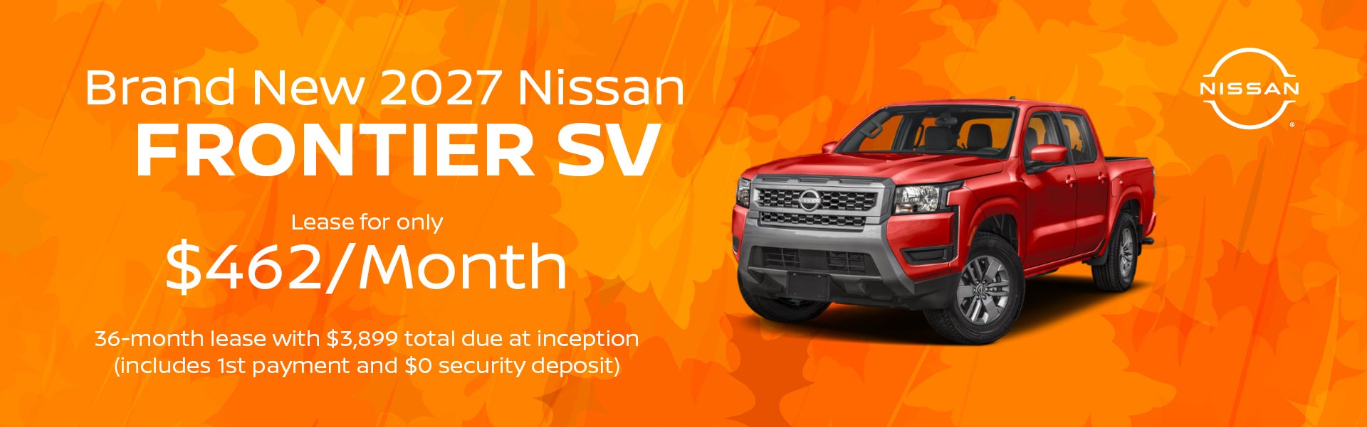 Brand New 2027 Nissan Frontier SV