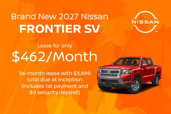 Brand New 2027 Nissan Frontier SV