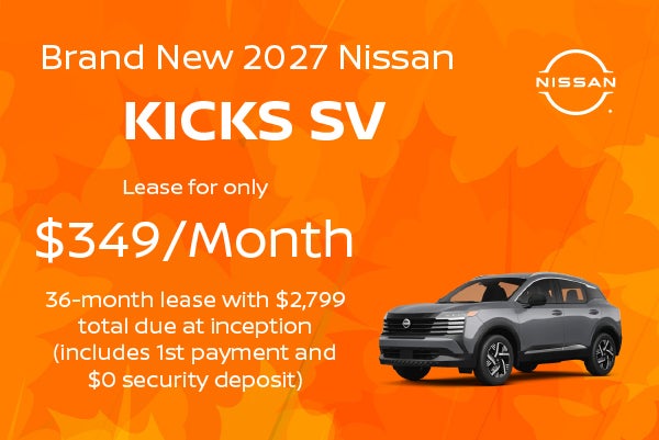 Brand New 2027 Nissan Kicks SV