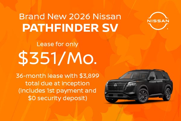 Brand New 2026 Nissan Pathfinder SV