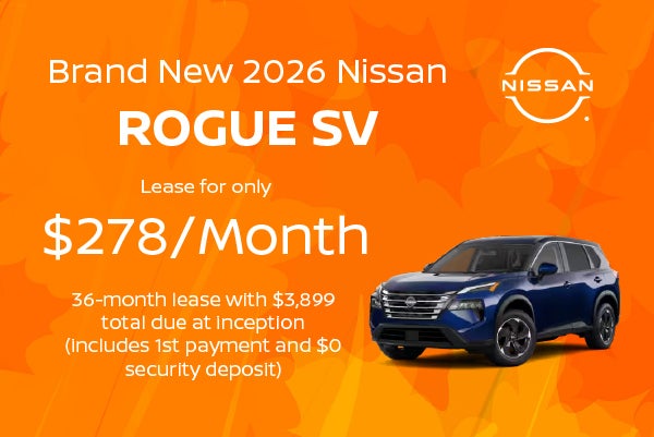 Brand New 2026 Nissan Rogue SV